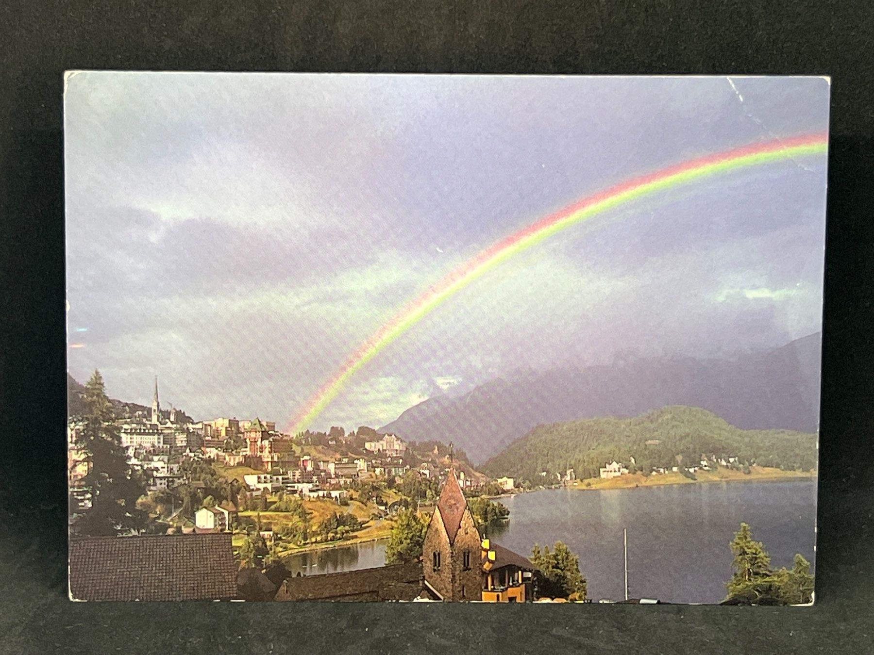 Cartoline postali: St. Moritz, 1856 m ü.M., Engadin – Usato da Widnau venduto da Brusi9