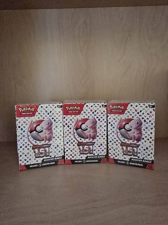 Pokémon Sammelbilder & Trading cards: Pokemon: 151 Booster Bundle *SEALED* EN-Version – Neu und originalverpackt aus Dörflingen von PURGE