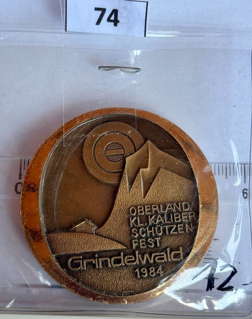 Medaillen: (BM) Médaille N°74 – Gebraucht aus Erlach von Net-Coins