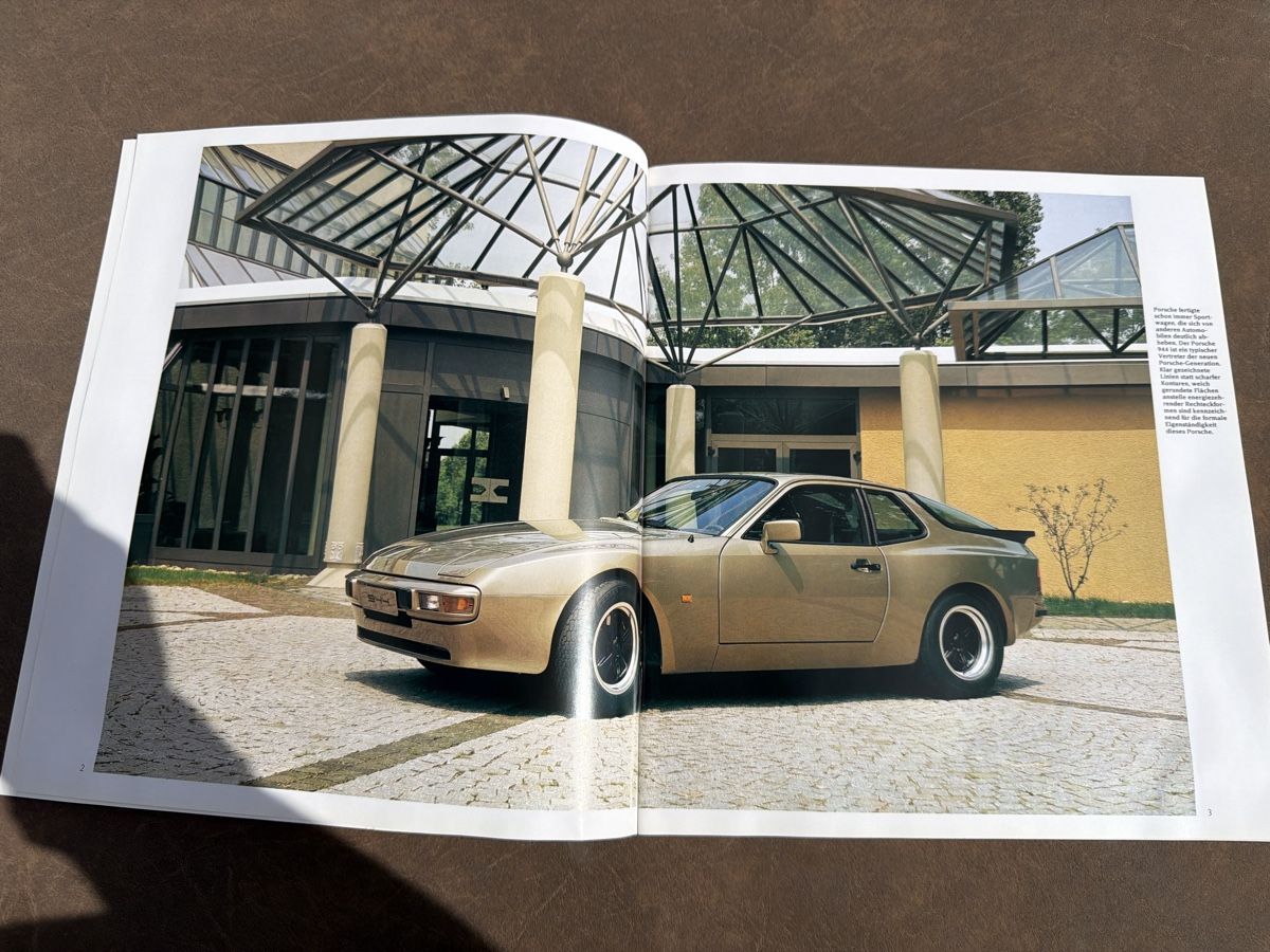 Porsche Documenti: Prospekt: Porsche 944 – Usato da Wolfwil venduto da Rolex1 2