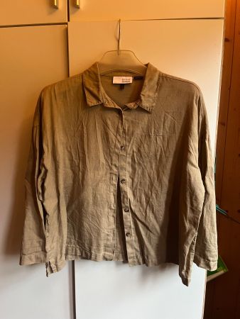 MAZINE Sommerbluse, Khaki, Gr. S