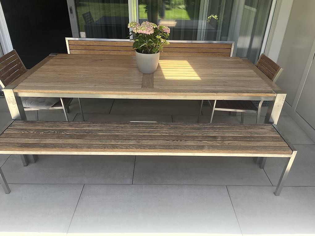 Set de table et chaises: Gartengarnitur – D'occasion à Domat/Ems par Toni1288 1