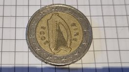 Pièce de 2€ Irlande 2002 - Harpe celtique, rare !