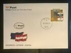 Österreich 2000 FDC 150 Jahre Briefmarken Marke auf Marke