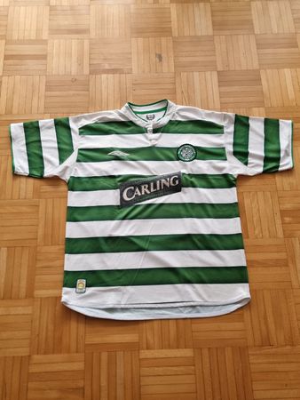Henrik Larsson / Celtic Glasgow 2003-2004 Heimtrikot