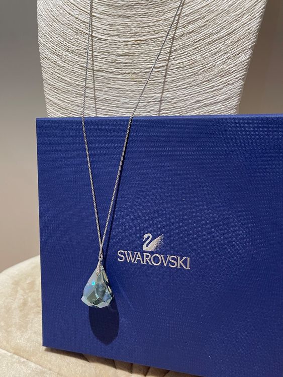 Erstaunlich Swarovski Kette Blau Fotos