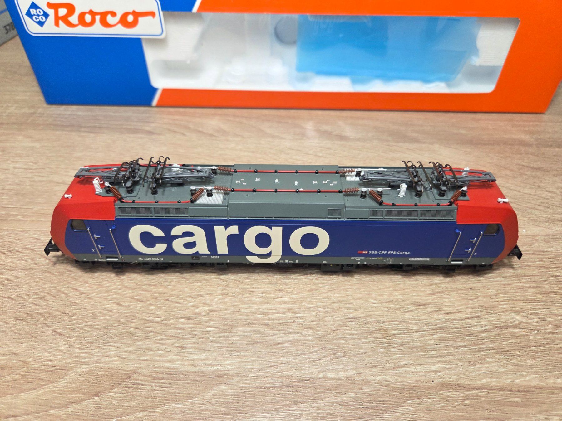 Roco Modellini di ferrovie: Roco 69591 E-Lok Re 482 Cargo SBB Digital H0 – Usato da St-Aubin-Sauges venduto da Lo_Go 4