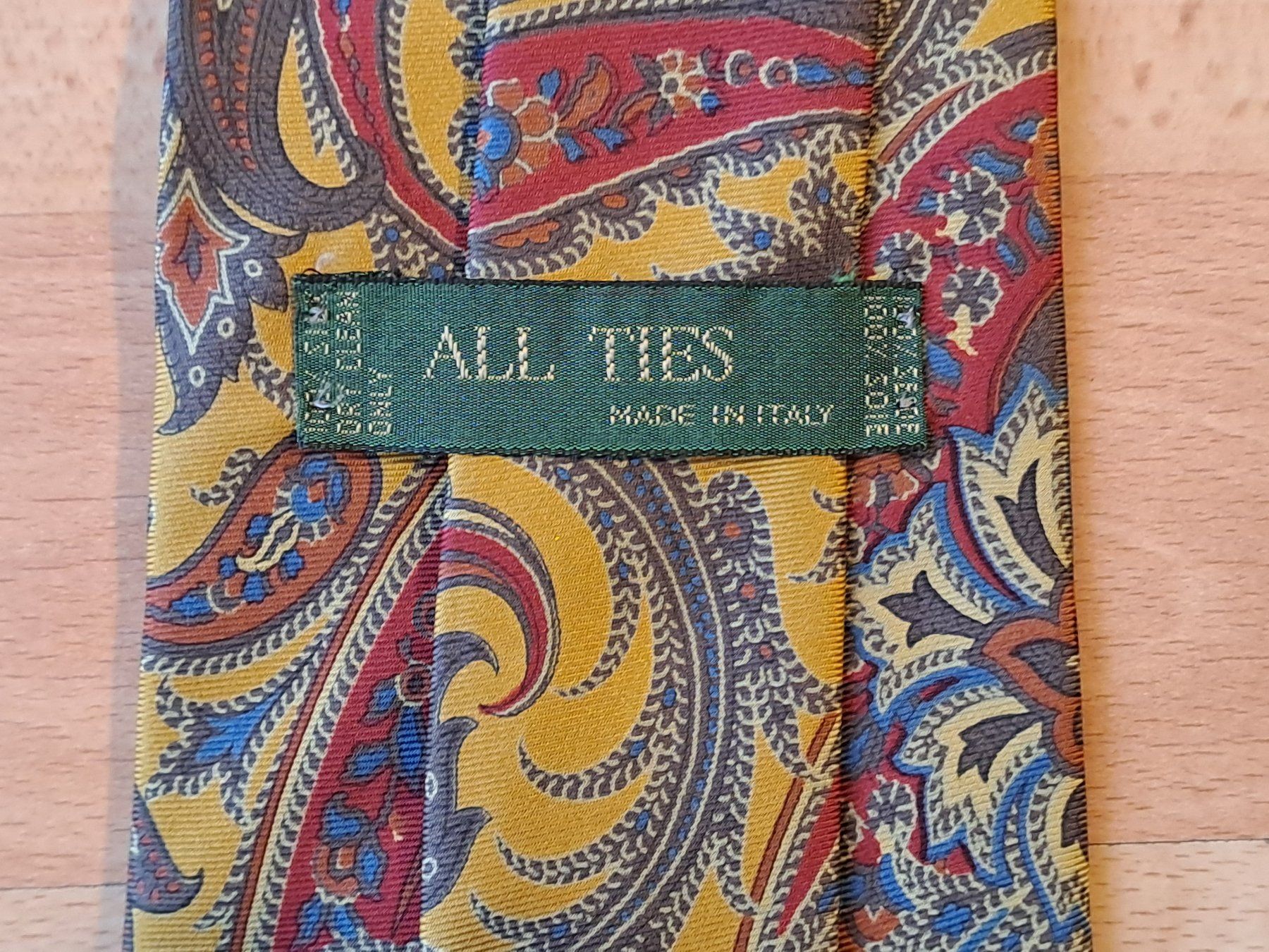 Cravatte: Seidenkrawatte - All Ties - Paisley-Muster – Usato da Schaffhausen venduto da lucaalessandro