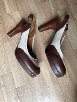 1940s vintage style pumps bicolour Chie Mihara size 38 b