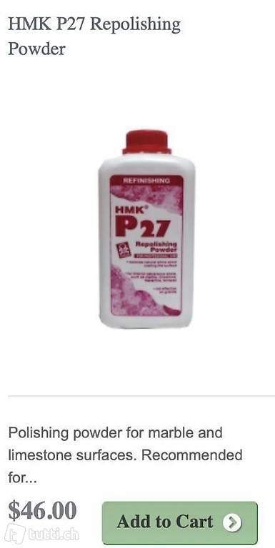 Minerali & Pietre curative: Marmor-Polierpulver 1 Kg – Nuovo (secondo la descrizione) da Fehraltorf venduto da ricaro50 1