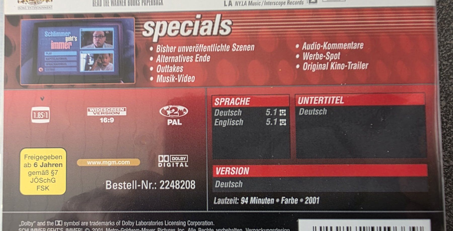 Alle DVDs: DVD Schlimmer geht's immer! - Danny Devito – Gebraucht aus Oetwil am See von fineli2 1