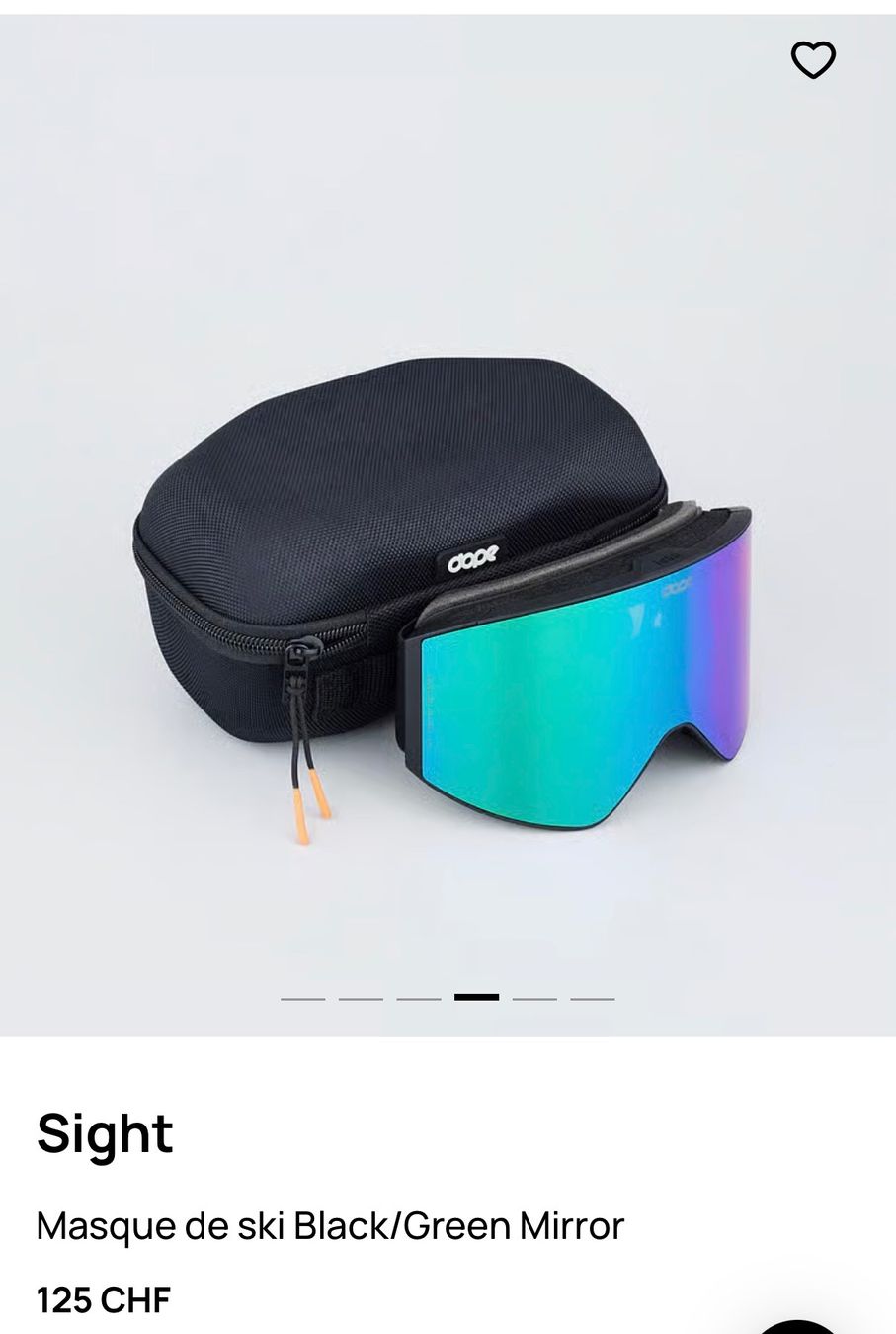 Dope Occhiali & Lenti: masque de ski dope – Usato da Pringy venduto da Olivierst