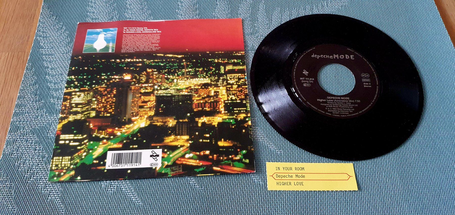 Dischi in vinile: DEPECHE MODE, In your Room, Si, TOP! – Usato da Kreuzlingen venduto da Cdschlumpf 1