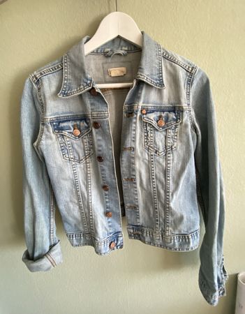 H&M Jeans Jacke, Grösse 34, hellblau, Limited Edition