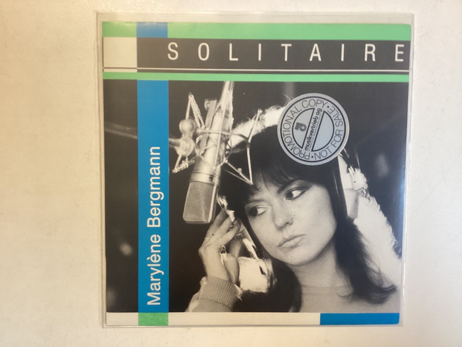 Dischi in vinile: Marylene Bergman Single - Solitaire – Usato da Gutenswil venduto da Hamzian