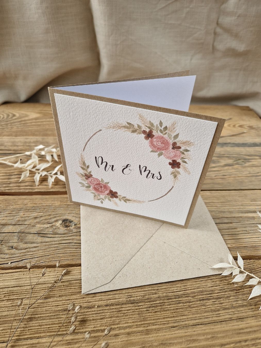 Cartoline: Handgemachte Karte zur Hochzeit – Nuovo e nell'imballaggio originale da Grosshöchstetten venduto da sim_t9dc 2