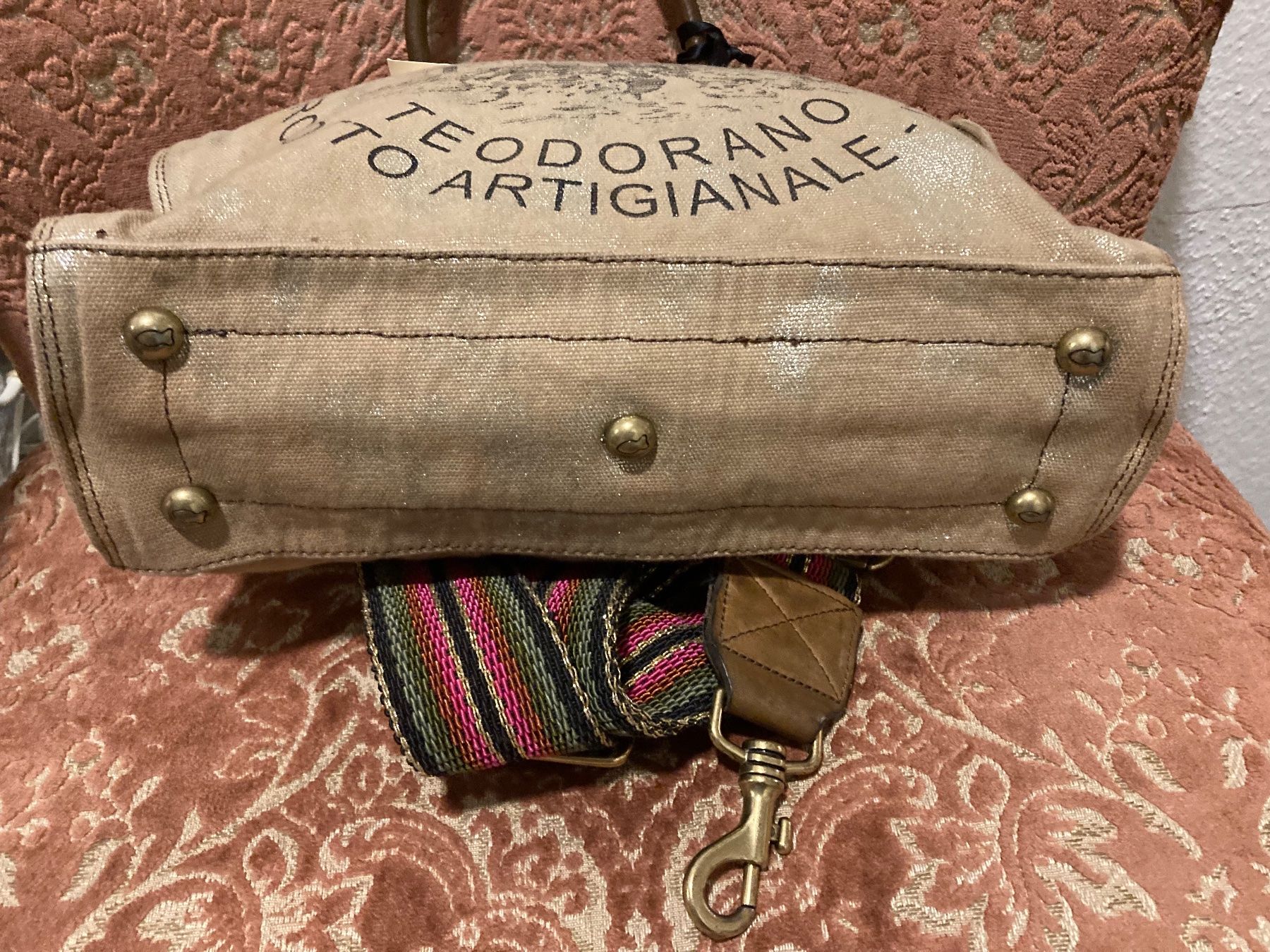 Borse da donna: Campomaggi Tasche Textil mit Leder - wunderschön! – Nuovo (secondo la descrizione) da Bottmingen venduto da Laternenlicht 4
