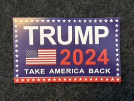 TRUMP 2024 Take America Back Aufkleber