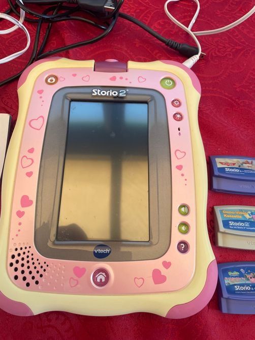 Vtech Tablet PC: Storio 2 Vtech komplett mit 3 Spiele – Usato da Bergdietikon venduto da antovale 1