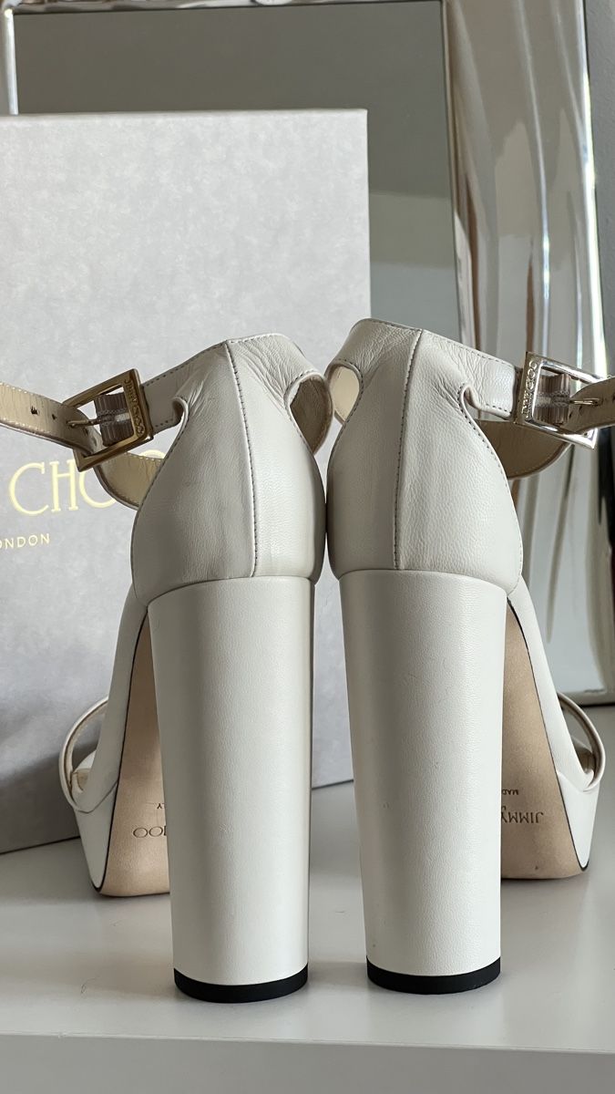 Jimmy Choo Damenschuhe: Jimmy Choo sandals, 37,5 – Neu (gemäss Beschreibung) aus Cadro von Victoria88 3