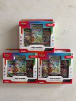 3x Pokemon First Partner Illustration Collection Series 2 EN