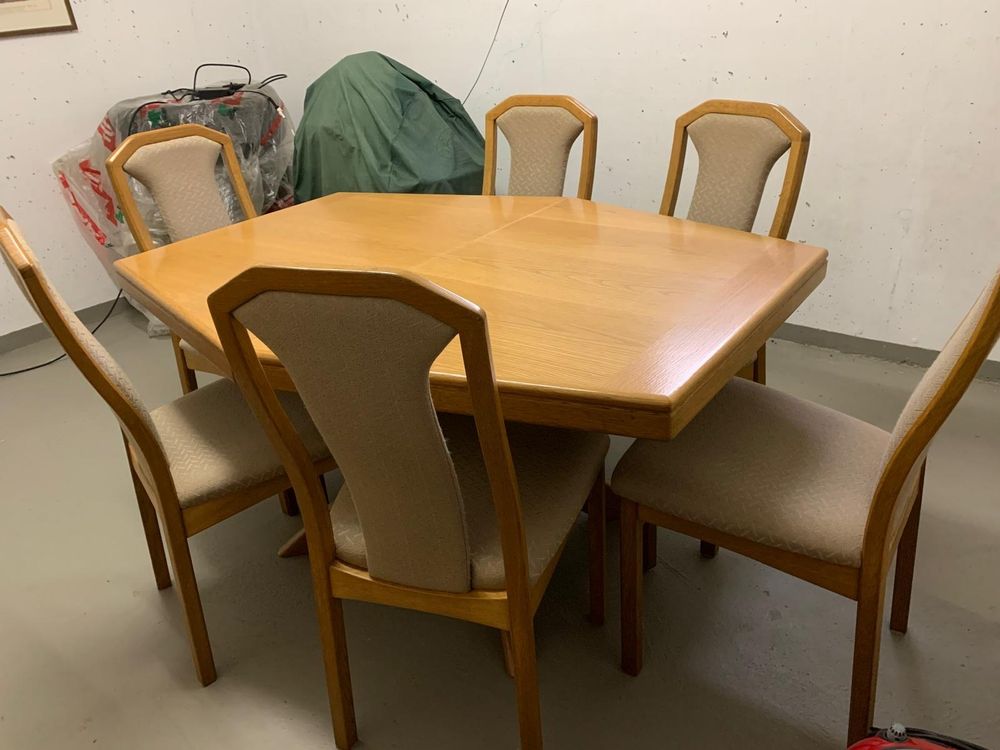 Esstisch Mit Stuhlen Gebraucht