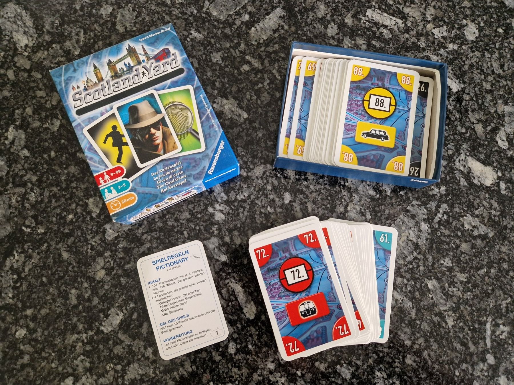 Ravensburger Giochi: RAVENSBURGER Spiel " Scotland Yard " – Nuovo (secondo la descrizione) da Mezzovico venduto da maemy 1