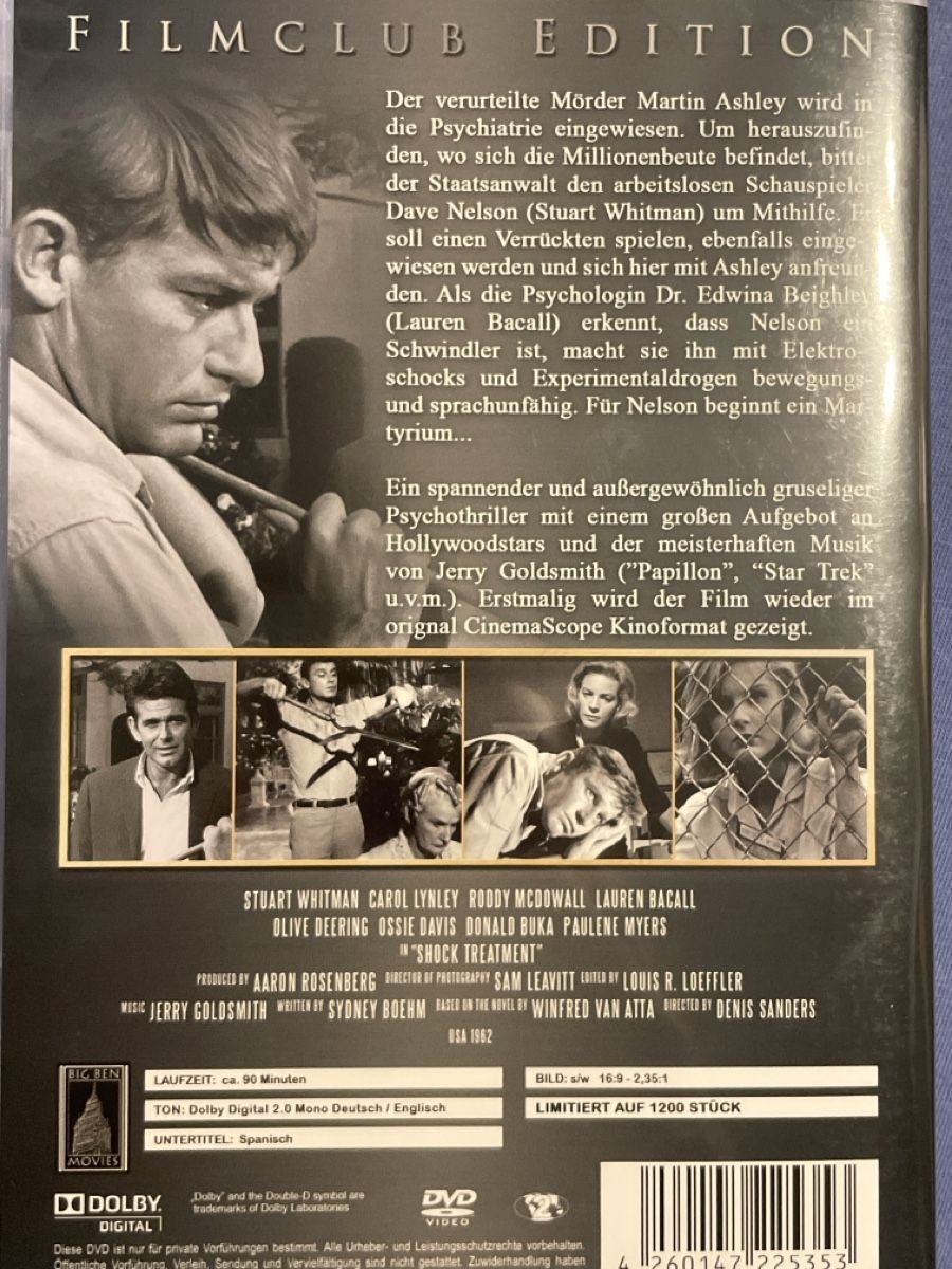 Alle DVDs: Der Mörder mit der Gartenschere  (1964) – Gebraucht aus Waldenburg von Mimily33 1