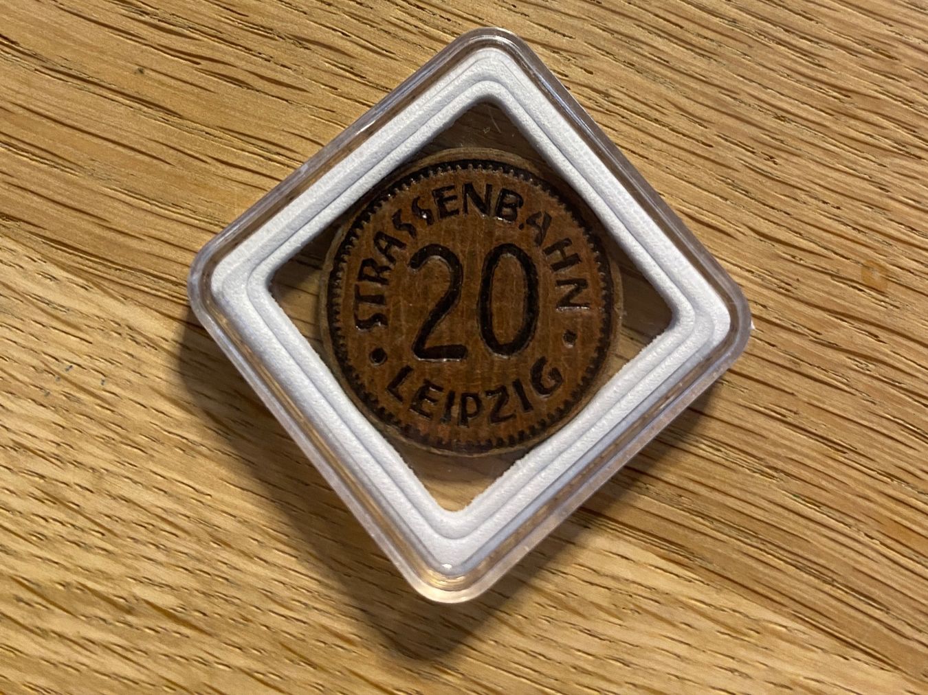 Médailles: 20 Pfennig Strassenbahn Leipzig Jeton – D'occasion à Vilters par Zwaergli13