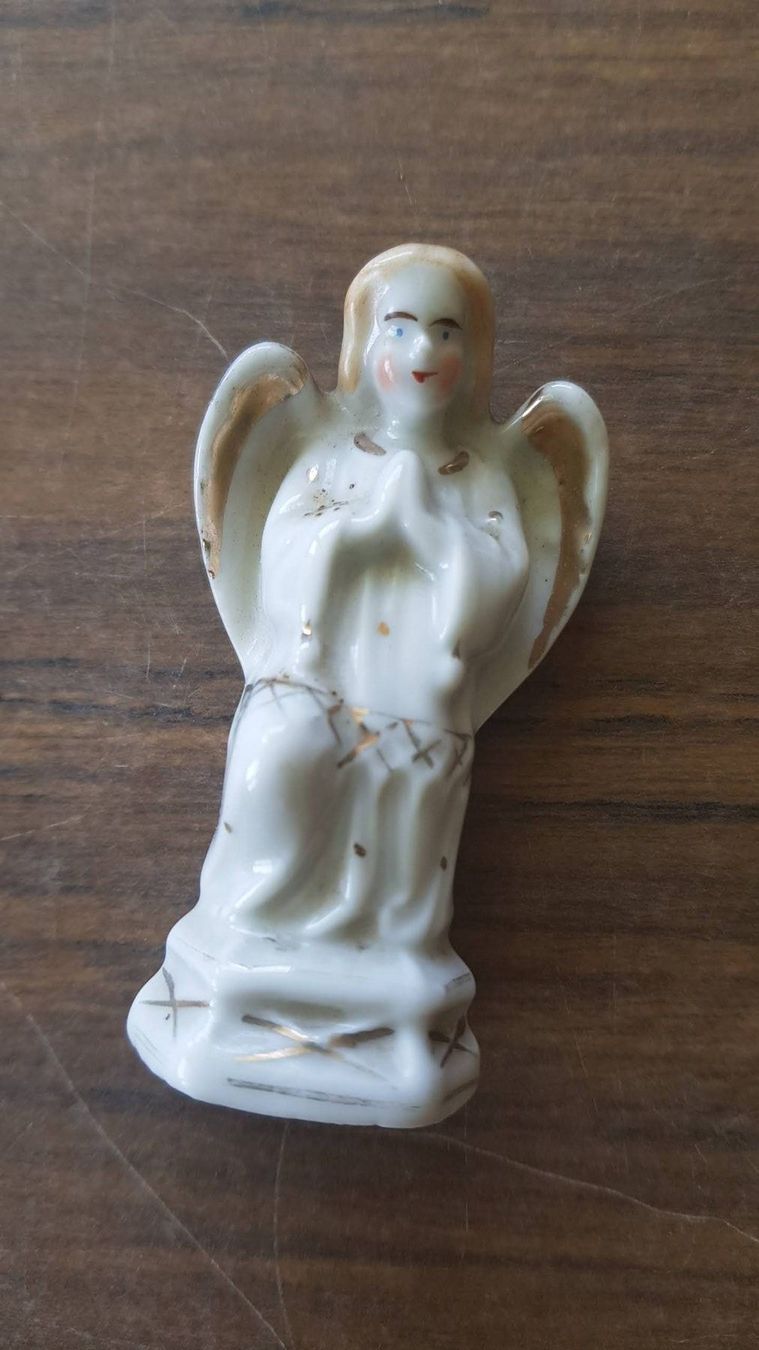 Figuren: Porzellanfigur Engel antik – Gebraucht aus Mörschwil von antiksalon21 5
