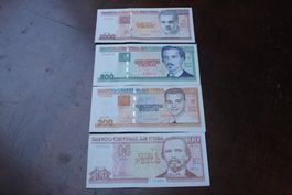 UNC CUBA 4 billets
