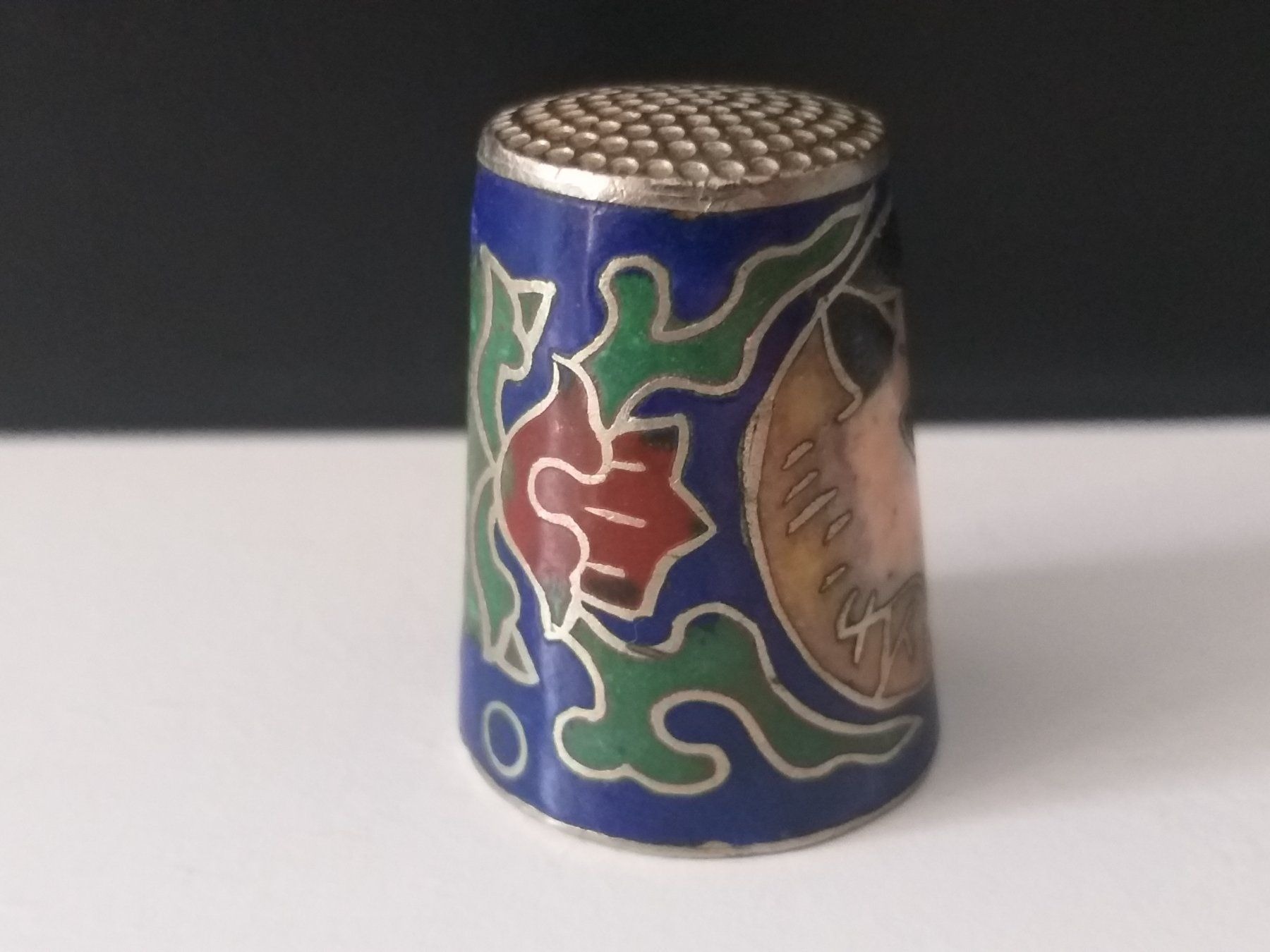 Fingerhüte: Dé à coudre cloisonné – Gebraucht aus Cossonay-Ville von Les_1001_perles 3