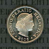 CHF___0.10 2005 stgl * nigelnagelneu! 10 Rappen
