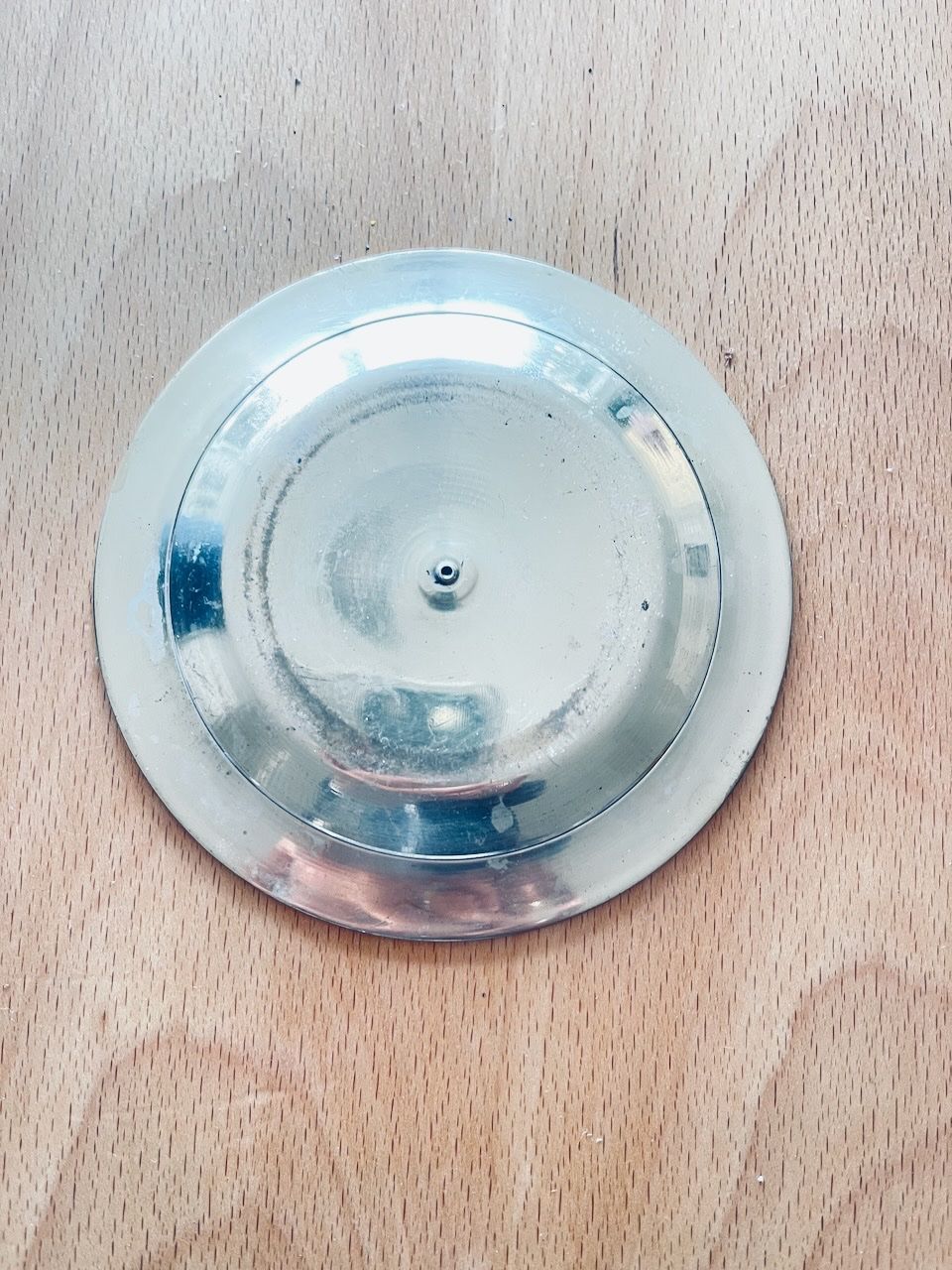 Portacandele: Messing Kerzen Untersatz. Durchmesser 10,6 cm – Usato da Winterthur venduto da ing_pd8f 4