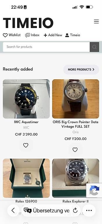 IWC Orologi: IWC Aquatimer ab Service – Usato da Zürich venduto da timeio 9