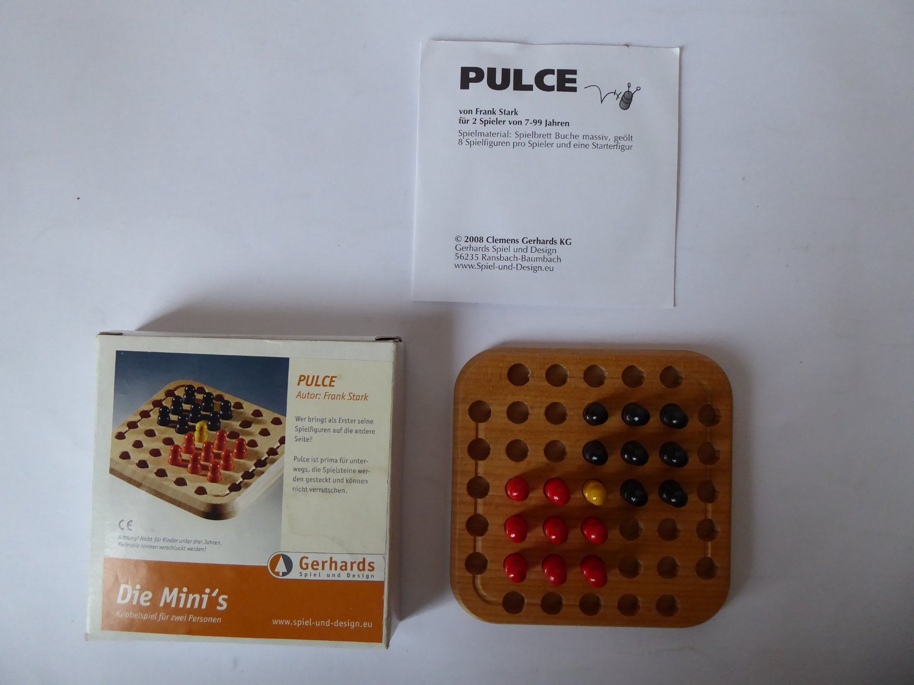 Giochi: Mini Knobel Spiel Pulce, Holz, Gerhards – Nuovo (secondo la descrizione) da Turbenthal venduto da Panau 1