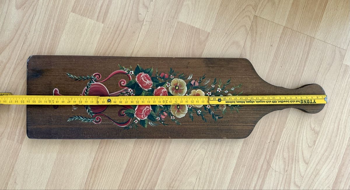 Articoli in legno: Brett mit Bauernmalerei – Usato da Zug venduto da Malibu117 2