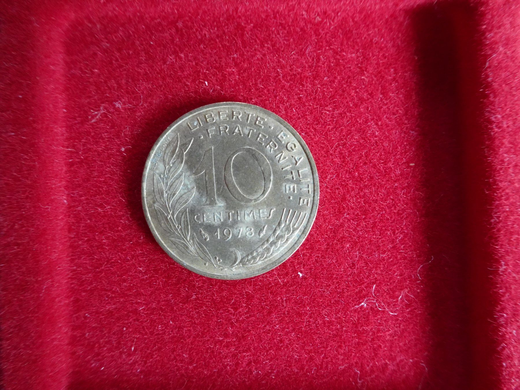 Alle Münzen: 10 Centimes Frankreich 1978 - M356 – Gebraucht aus Küssnacht am Rigi von Kleinpreis-Shop