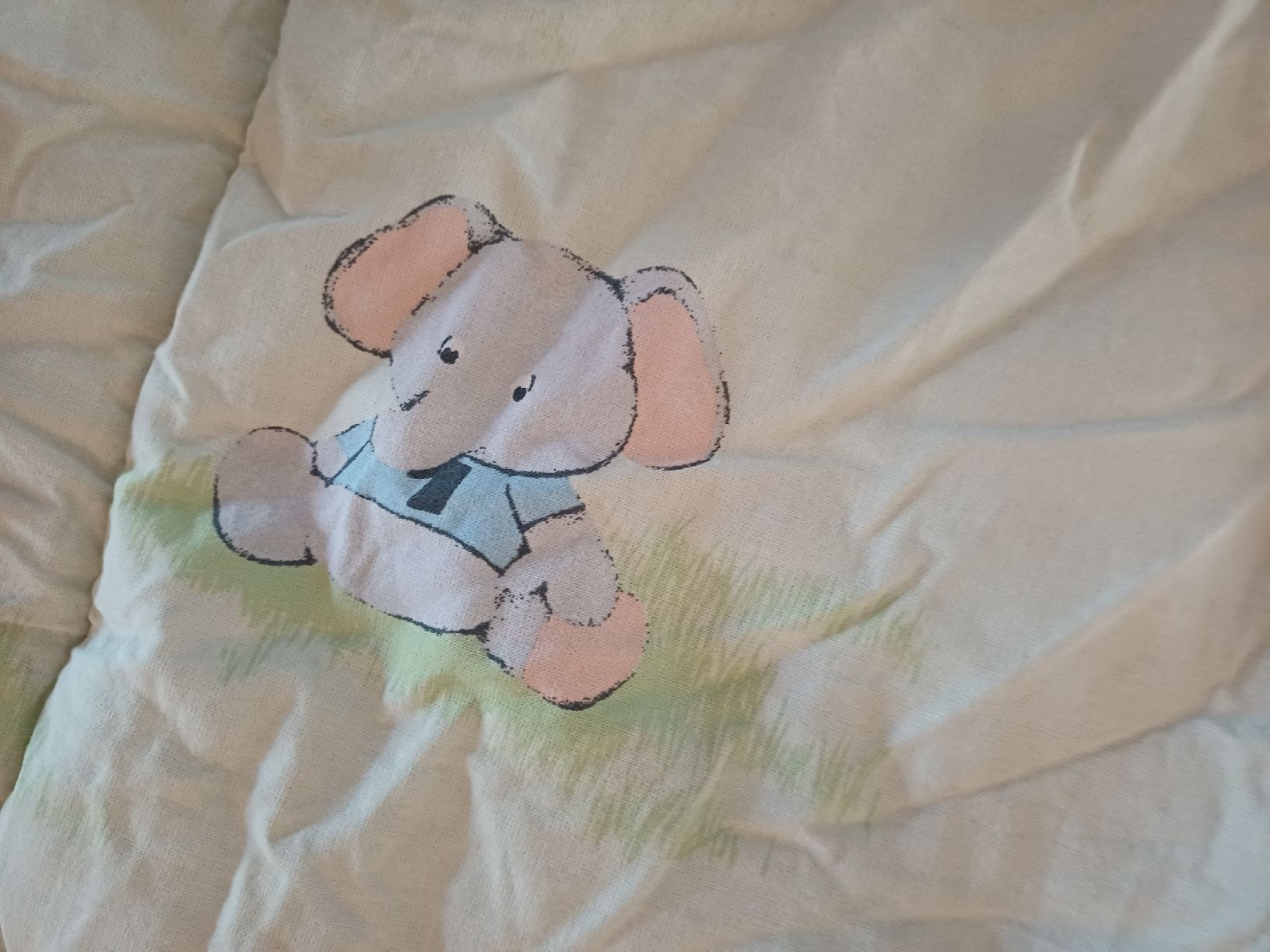 Coperte: Baby/Kinderdecke hellgrün mit Tieren – Usato da Schönenwerd venduto da pomodor 2