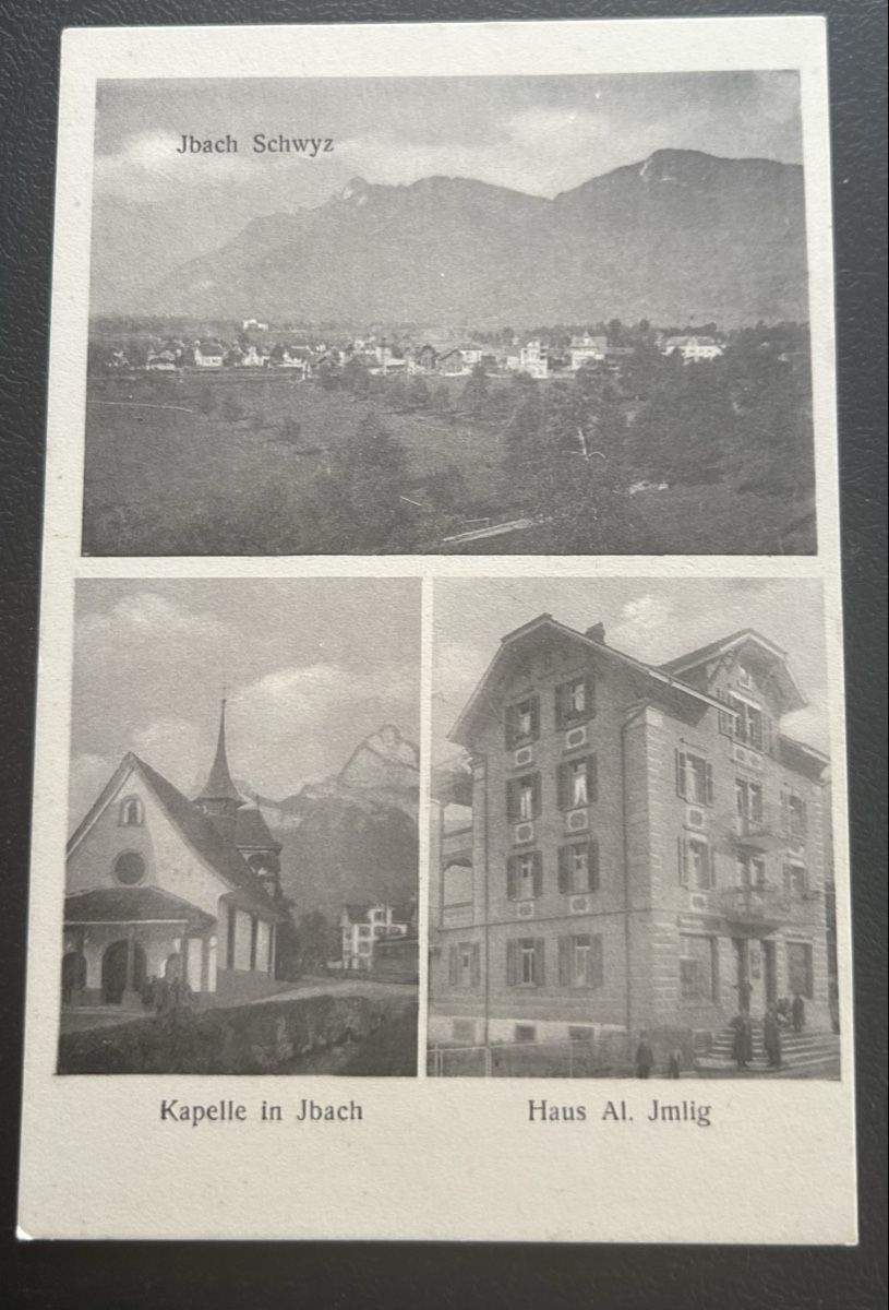 Cartoline postali: AK Jbach 3-Bildrig  – Usato da Horw venduto da Tellbub