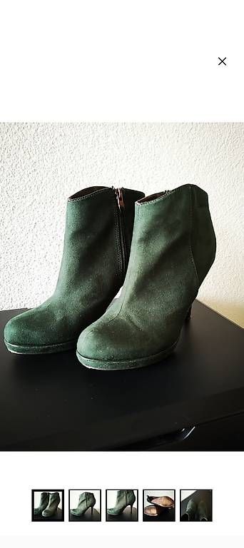 Tamaris Scarpe da donna: Ankleboots Tamaris grün 39 – Usato da Ebikon venduto da isa_xjb2 1