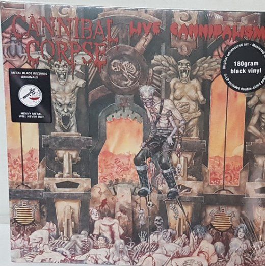 Dischi in vinile: Disque Vinyle Cannibal Corpse Live Cannibalism - avec Poster – Nuovo (secondo la descrizione) da Etoy venduto da vin_hss9