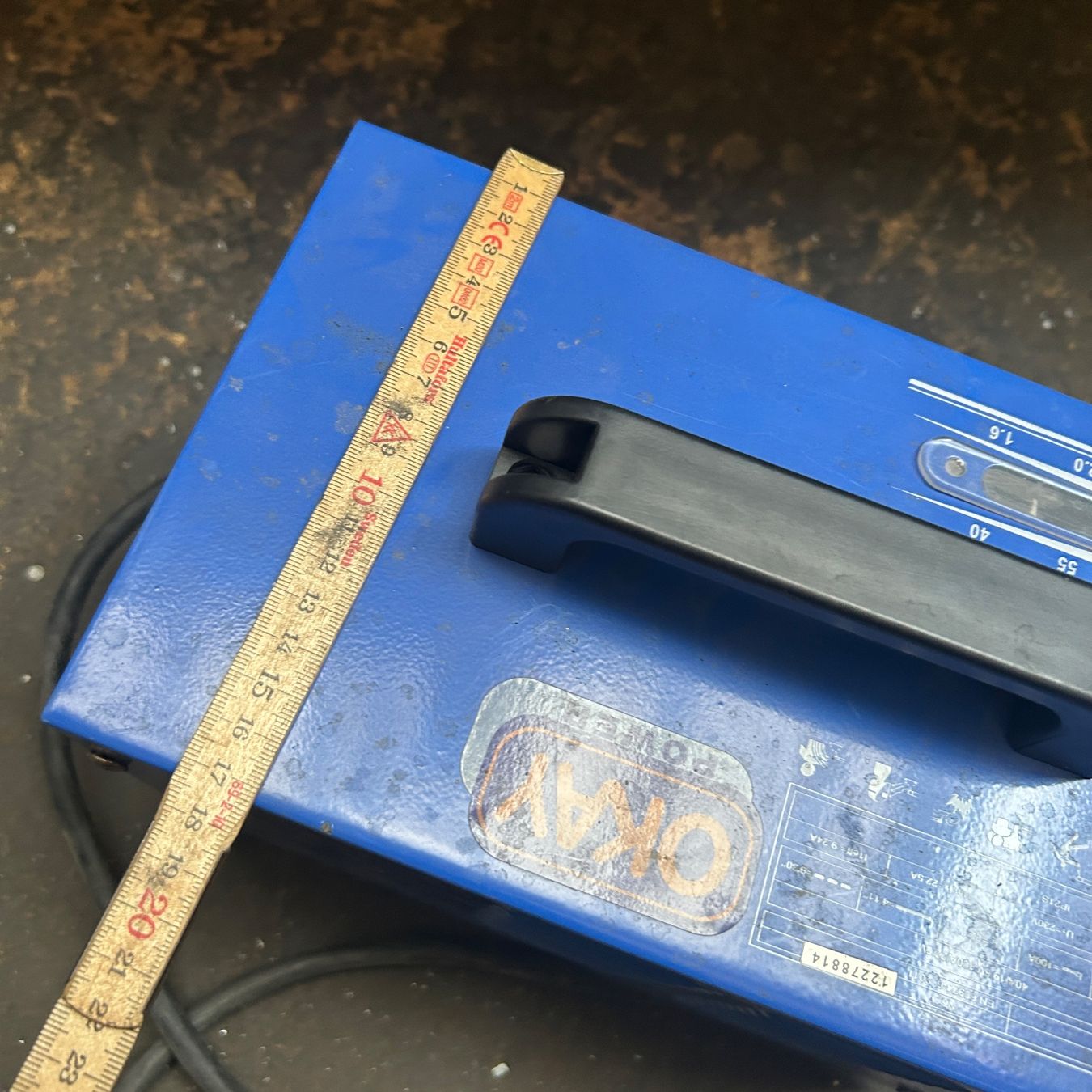 Saldatori: Kleines Elektrodenschweissgerät 230V – Usato da Untersiggenthal venduto da sinamoll 5