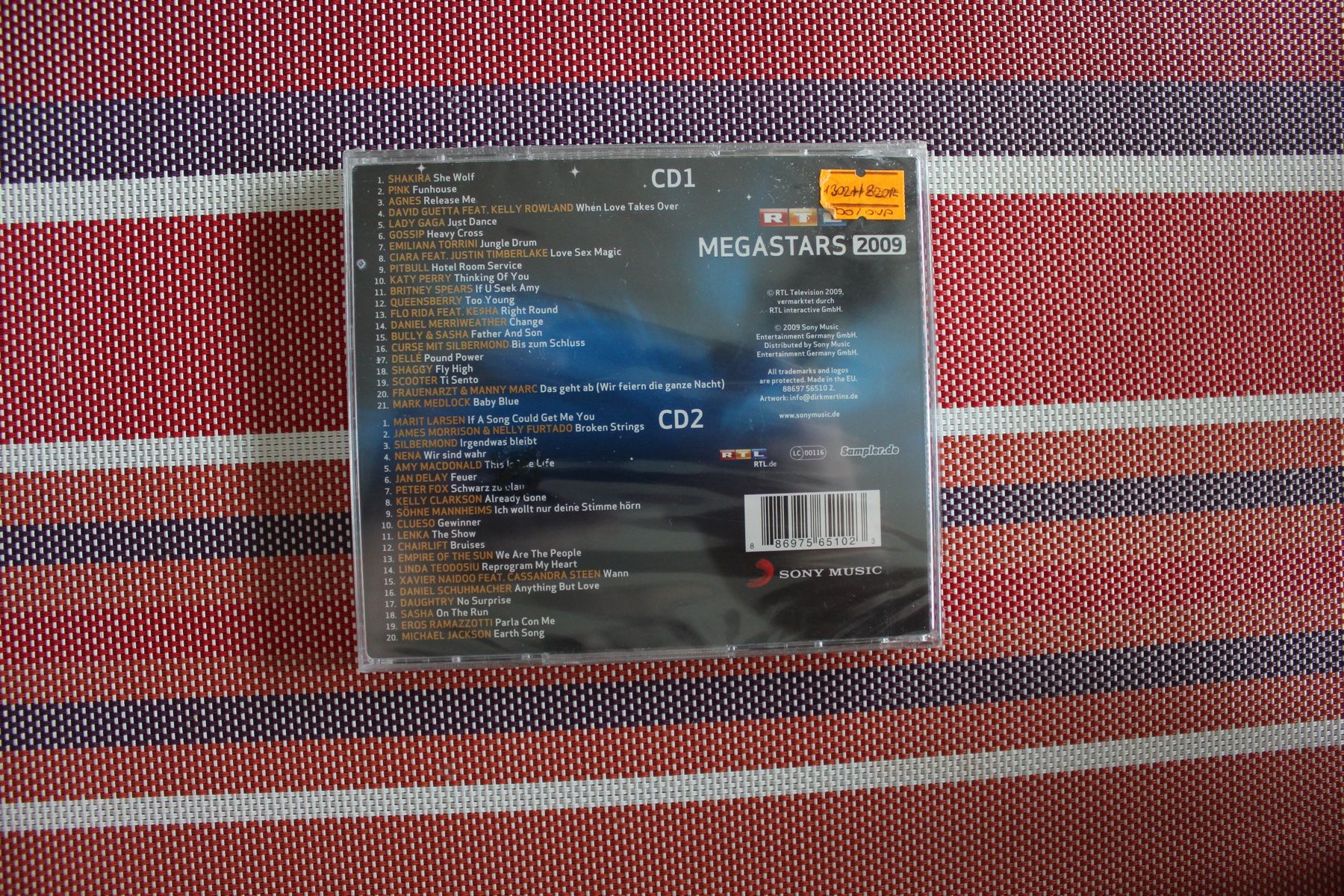 CDs: Various - Rtl Megastars 2009 . – Neu und originalverpackt aus Geroldswil von CD-Verkauf-2022 1