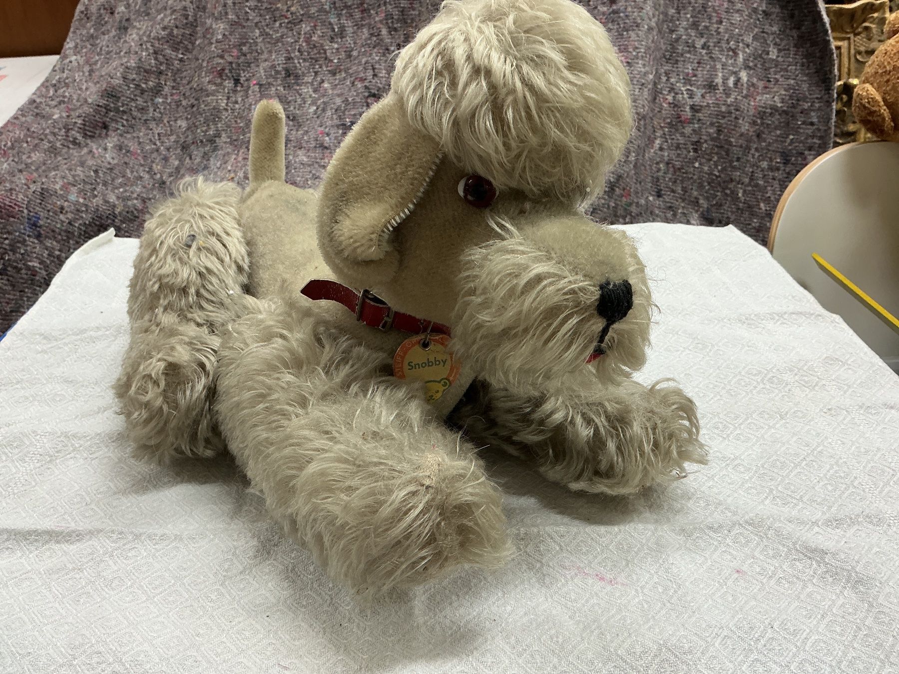 Giocattoli: Steiff Hund Snobby – Usato da Bern venduto da vielerart