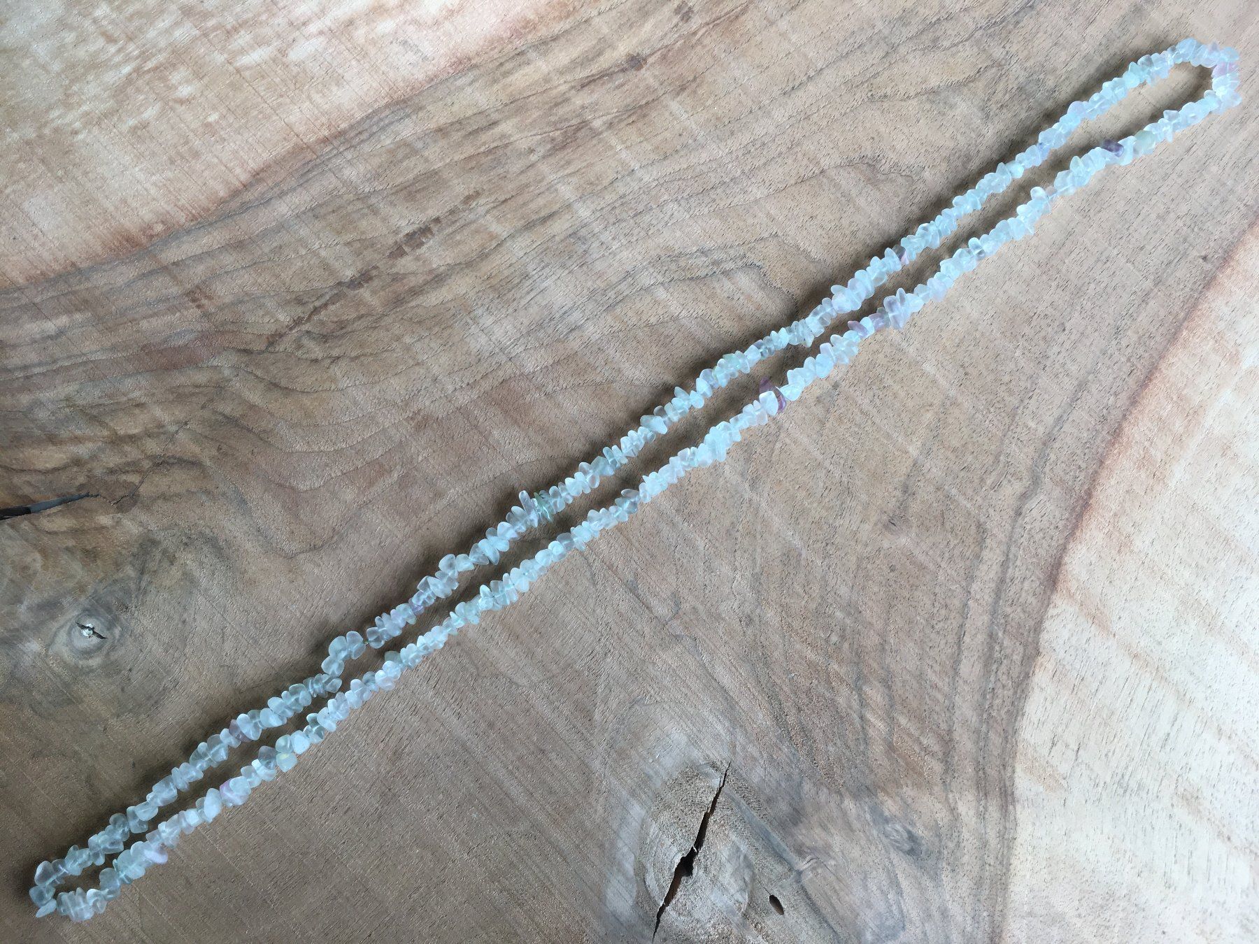 Catenine: FLUORIT  HALSKETTE  SPLITTERKETTE 88cm – Nuovo e nell'imballaggio originale da Aesch ZH venduto da LiquidAktion 3