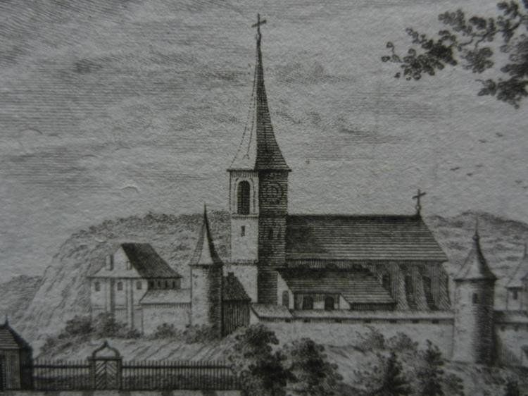 Gravures: Burgdorf Pfarrhaus Kirche – D'occasion à Risch par Rischli15 9