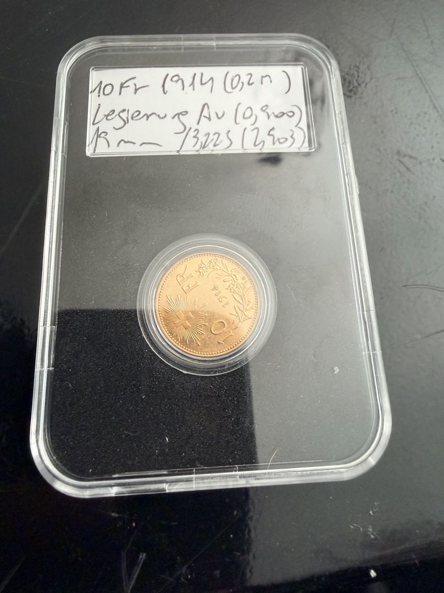Toutes les monnaies: 10 Franken 1914 Gold – D'occasion à Basel par Muchachoo 3