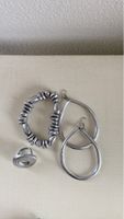 Vestopazzo Set: Ohrringe, Armband, Ring aus Alu
