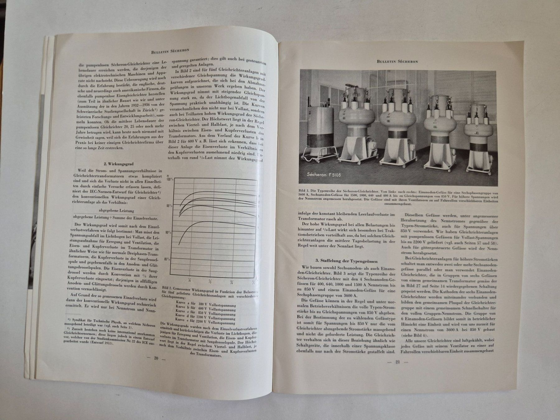Zeitschriften & Magazine: Bulletin Sécheron Nr. 24D 1954 Technik – Gebraucht aus Langendorf von zvonu161 4